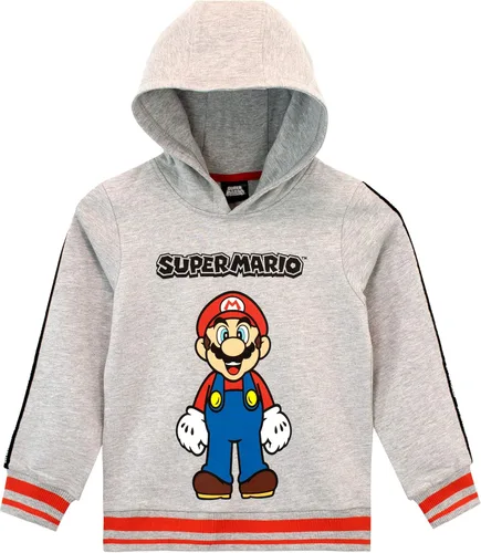 Vista 2 de Super Mario Sudadera con capucha para niños