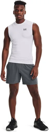 Vista 3 de Under Armour HeatGear - Camiseta de compresión sin mangas, para hombre