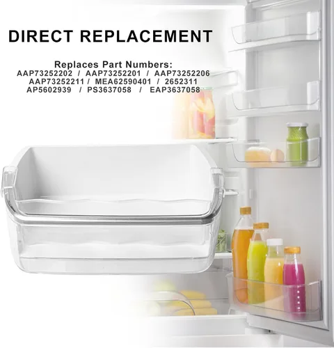Vista 5 de AAP73252202 AAP73252209 - Contenedor para puerta de refrigerador (derecha) sustituye a AAP73252201 AAP73252206 AAP73252211 PS3637058 AP5602939