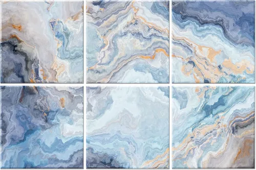 Vista 18 de Paquete de 6 paneles de pared acústicos artísticos decorativos, mejor tratamiento acústico que la espuma, paneles de pared de alta calidad