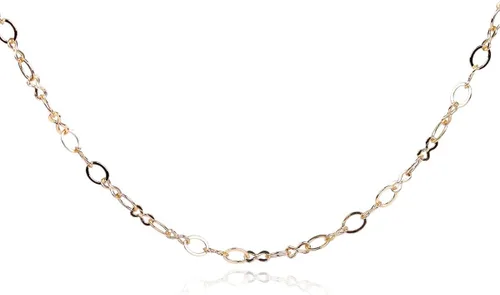 Vista 19 de JOE FOREMAN Cadena de latón de 39.4 in con oro de 14 quilates para collar y joyería, 39 pulgadas