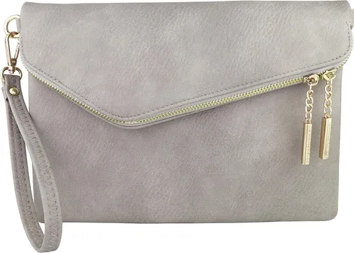 Vista 2 de B BRENTANO Bolso cruzado plegable con detalles de borla