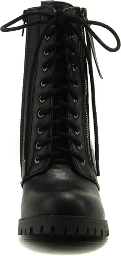 Vista 3 de Soda Malia - Botas de combate para mujer