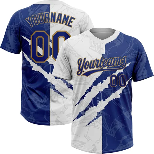 Vista 30 de Camisetas de béisbol personalizadas con dos botones, camisetas de sóftbol personalizadas con logotipo de nombre cosido para hombres, mujeres