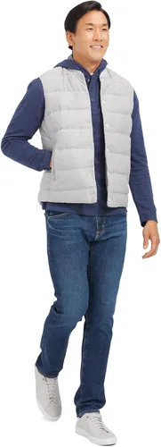 Vista 3 de Mizzen + Main Chaleco ligero resistente al agua para hombre, con botones frontales, colección York