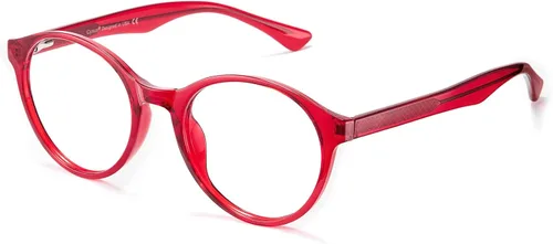 Vista 14 de Cyxus Gafas de luz azul para mujer, redondas, para computadora, con bloqueo de rayos azules, marco Tr90, antideslumbrante, tensión Round blue