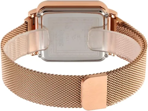 Vista 3 de Gosasa Pantalla táctil Pantalla LED Relojes digitales Marca de moda Acero inoxidable Full Steel Impermeable Relojes de pulsera Hombre1589 (oro rosa)