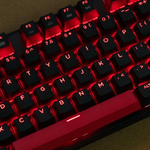 Vista 6 de LEMOKEY X2 QMKVIA - Combo de teclado y mouse para juegos personalizados, montaje de junta programable 100% de tamaño completo, teclado mecánico