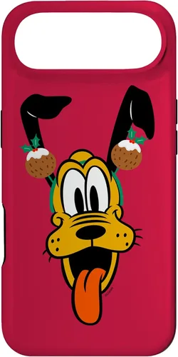 Vista 27 de Disney Plutón - Funda para iPhone 17 con diadema de pudín navideño