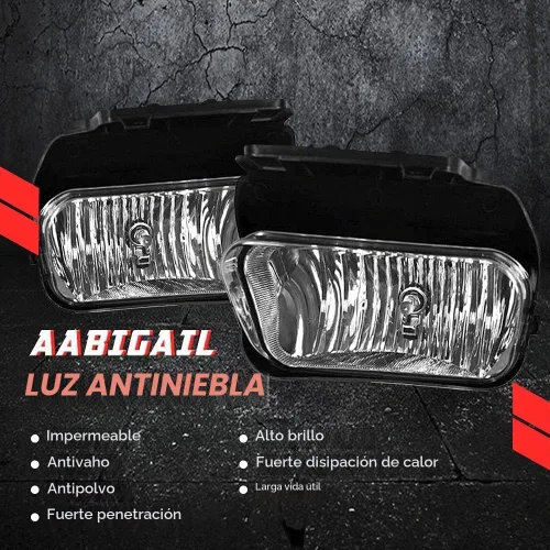 Vista 2 de A ABIGAIL Luces antiniebla de conducción de repuesto para Chevy Silverado 2003 2004 2005 2006 2007 todos los modelos Avalanche 2002-2006 sin