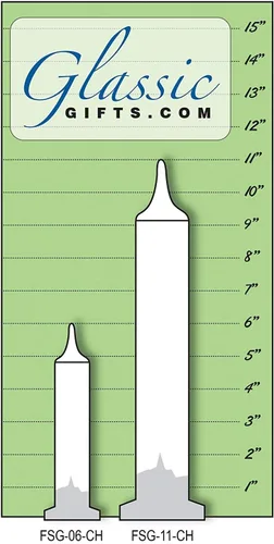 Vista 3 de Fitzroy Storm Glass (11 pulgadas de alto)