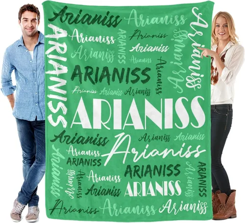 Vista 23 de Manta personalizada para niños y adultos, manta personalizada con nombre, manta de franela personalizada con nombre, manta personalizada con nombre