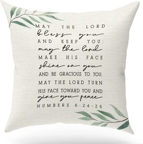 Vista 24 de KongMoTree Fundas de Cojines Decorativos con 26 Letras Inglesas Decorativas, Protectores de Almohada de Lino Decorativo, Funda de Almohada