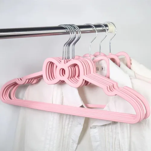 Vista 6 de Paquete de 20 perchas de terciopelo antideslizantes de 16 pulgadas para adultos, gancho giratorio de 360 grados, colgador de fieltro ultra delgado