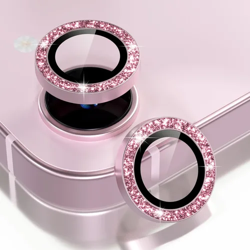 Vista 37 de Choiche Compatible para iPhone 15/iPhone 15 Plus Protector de Lente de Cámara Brillante, Vidrio Templado 9H Cubierta de Cámara Protector de Pantalla