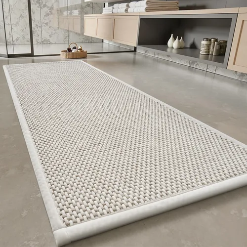 Vista 7 de PADOOR - Tapete de baño de felpilla súper absorbente, tapete de baño con parte trasera de goma antideslizante, fácil de limpiar, para frente