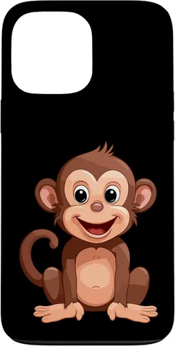 Vista 23 de iPhone 16 Monkey Lover - Funda de regalo con diseño de silueta para hombres, mujeres y niños