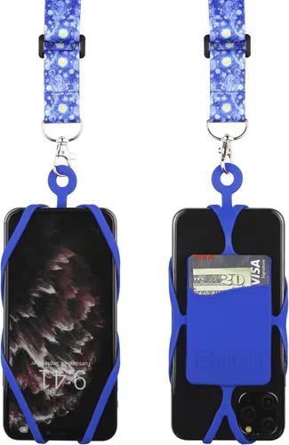 Vista 8 de Gear Beast Cordón para teléfono celular con correa ajustable para el cuello compatible con iPhone Galaxy y la mayoría de teléfonos inteligentes