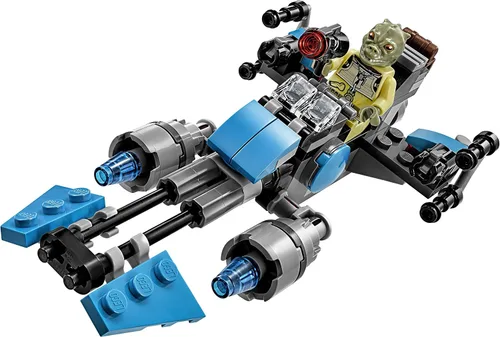 Vista 5 de LEGO Star Wars Paquete de Batalla de Bicicleta Speeder del Cazador de Recompensas 75167, Kit de Construcción