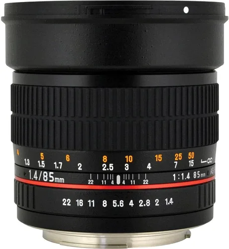 Vista 3 de Rokinon objetivo asférico F1.4 de 85 milímetros