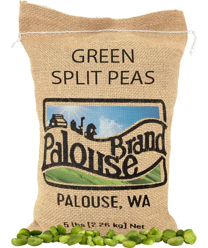Vista 13 de Palouse Brand Guisantes verdes certificados sin residuos de glifosato 1 libra Sin OMG Kosher