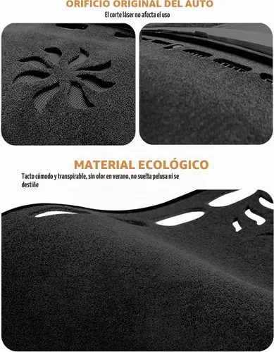 Vista 5 de Cubierta de tablero para GMC Sierra/Chevy Chevrolet Silverado 2007 2008 2009 2010 2011 2012 2013 modelos con dos guanteras protector de tablero