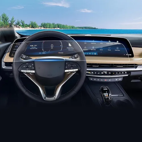 Vista 8 de Protector de pantalla Cadillac XT4 2019 2020 2021 2022 2020 2021 2022 2023 Cadillac CT4 de 8 pulgadas, protector de vidrio templado de pantalla