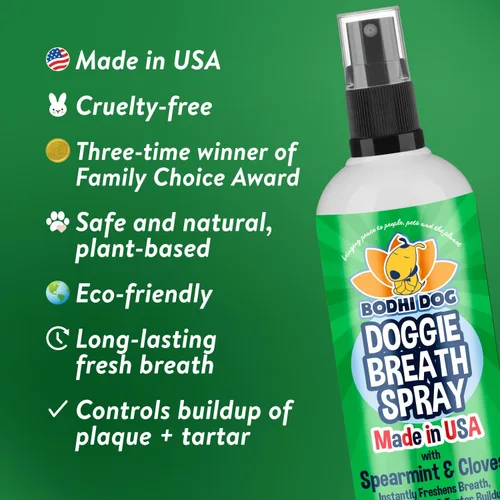 Vista 4 de Bodhi Dog Ambientador natural para perros Aliento fresco para perros, sarro y removedor de placa Apoya la salud de los dientes y las encías