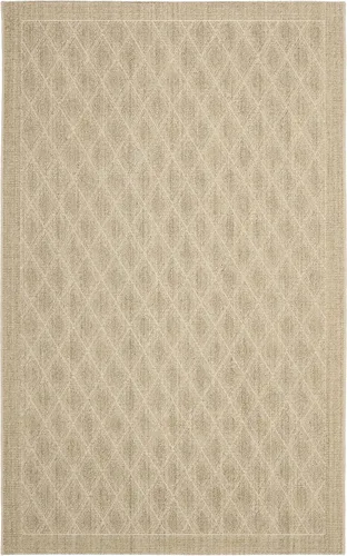 Vista 6 de SAFAVIEH Palm Beach Collection - Alfombra decorativa de 2 x 3 pies, diseño de ceniza, sisal y yute, ideal para zonas de alto tráfico en entrada