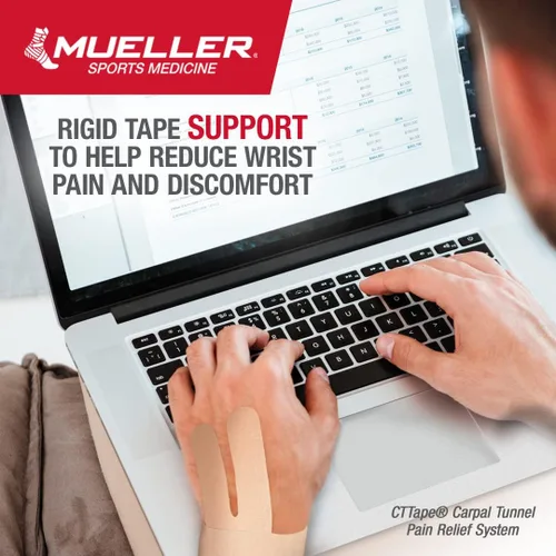 Vista 4 de MUELLER Carpal Tunnel Pain Relief System: 3 applications/fits 4 in. to 9.75