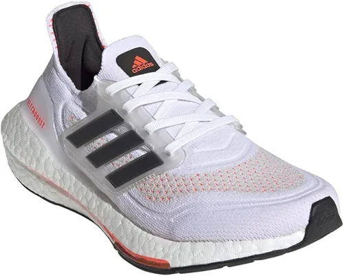 Vista 2 de adidas Ultraboost 21 - Tenis de correr unisex para niños, NegroNegroNegro