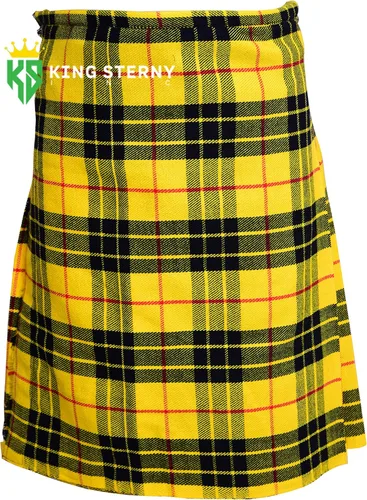 Vista 6 de KS - Kilt escocesa de 5 yardas para hombre, hecha de lana acrílica, 13 onzas, tartán, varios asesinos de tartán
