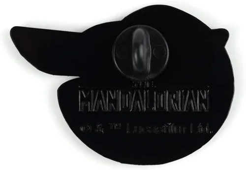 Vista 3 de Star Wars The Mandalorian The Child Baby Yoda In Carriage Esmalte Pin Toynk Exclusivo, Metal, Sin gemas.