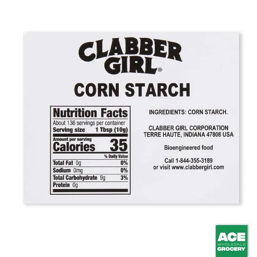 Vista 3 de Clabber Girl Almidón de maíz, 3 libras, 48 onzas líquidas (paquete de 1)