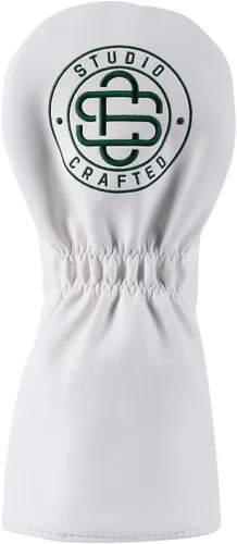 Vista 3 de Fundas para cabeza de golf - Augusta Georgia Driver Fairway Woods Hybrid Headcover Blanco