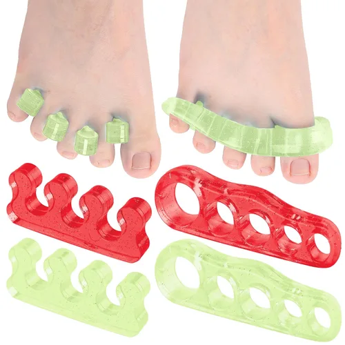 Vista 12 de Original ToePal Separador y enderezador de dedos, para dedos relajados, alivio del dolor de juanetes, dedo martillo y más, para hombres y mujeres