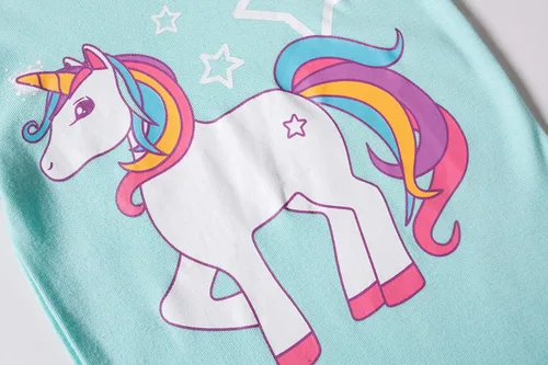 Vista 4 de Babyroom Pijamas a juego para niñas, pijamas de muñeca para niños pequeños, ropa de dormir de algodón para Navidad