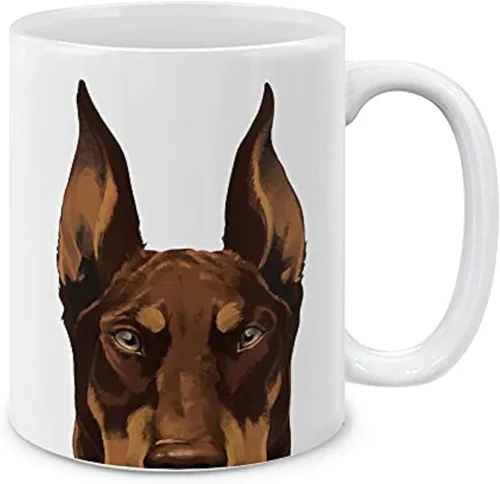 Vista 8 de MUGBREW Beagle Puppy Dog - Taza de café de cerámica, 11 onzas