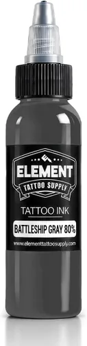 Vista 54 de Element Tattoo Supply - Tinta negra para tatuaje, 8 onzas, tinta negra Negro