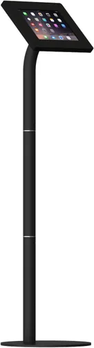 Vista 120 de VidaMount Caja y soporte de suelo con tapa de botón para el hogar, color negro, compatible con iPad mini 1/2/3