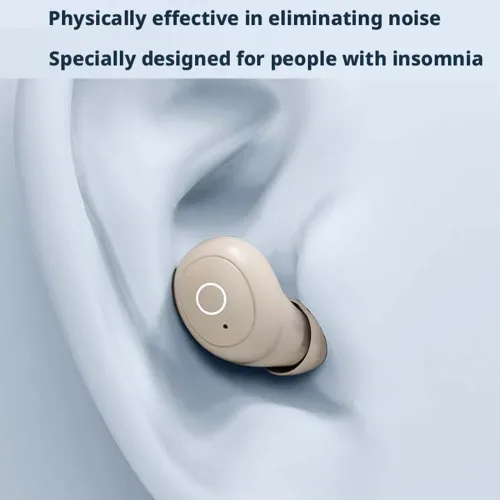 Vista 7 de Audífonos pequeños invisibles para dormir, auriculares inalámbricos Bluetooth más pequeños, micro ocultos, discretos, cómodos y pequeños auriculares