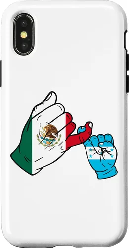 Vista 5 de iPhone XR Parent and child Mexico Honduran family Case