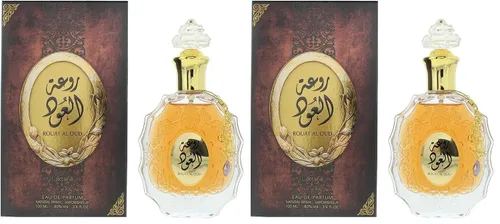 Vista 6 de Lattafa Rouat Al Oud - Eau de Parfum en espray unisex, 3.4 onzas