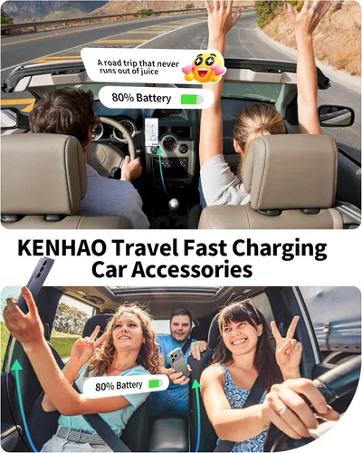 Vista 7 de Cargador de coche tipo C súper rápido de 67 W y 3 puertos USB C para Samsung Galaxy S25 S24 S23 S22 S21 Ultra, iPhone 17/Air/16/15 Pro Max, Android