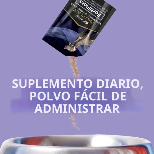 Vista 3 de Purina Pro Plan - Suplementos veterinarios FortiFlora - Probióticos caninos para perros, ayuda a la salud digestiva intestinal y la diarrea - Caja