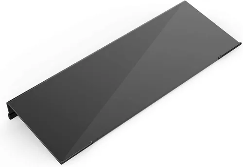 Vista 2 de KOTEMON Soporte de teclado de computadora inclinado de acrílico para escritura ergonómica, soporte para bandeja de teclado con funda antideslizante