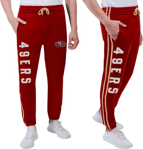 Vista 35 de Ultra Game Pantalones deportivos de forro polar súper suaves de alta Color del