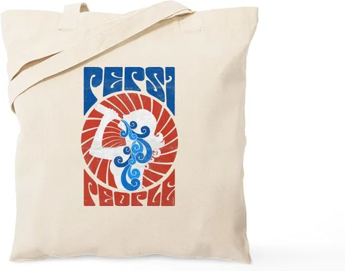 Vista 71 de CafePress Pepsi Tote Bag Bolsa de lona natural, bolsa de compras de tela, Caqui