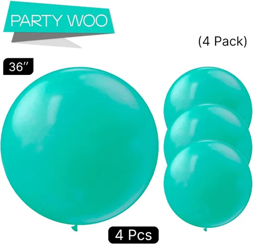 Vista 215 de PartyWoo 50 globos de látex color piel albaricoque, globos de helio boho de Albaricoque-f05
