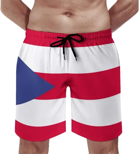 Vista 5 de TAIZIYEAH Traje de baño para hombre con bandera de San Bartolomé, de secado rápido, con forro de malla, trajes de baño de moda, Estilo-7